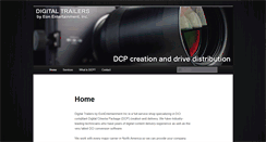 Desktop Screenshot of digitaltrailers.com